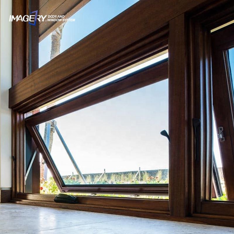 Aluminum Windows Awning Double Glazed Window