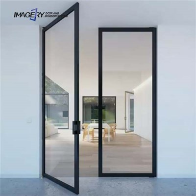 Ultraslen aluminiowy drzwi spłukiwane